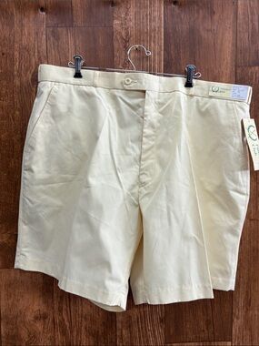NWT Palmland Club Men’s Golf Shorts In Yellow
